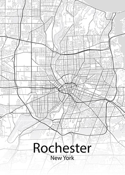 Rochester Map